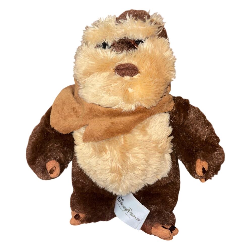 Disney Parks 10” Star Wars Ewok plush stuffed animal